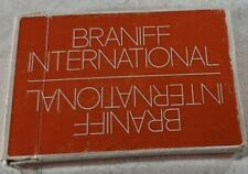 Playing Cards Vintage Airplane Braniff International Deck Souvenir Rare picture