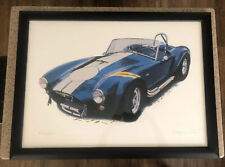 427 Ford Cobra Harold James Cleworth Hand Signed Lithograph “Hors D’ Commerce” picture