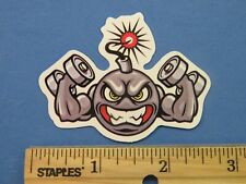 Collectible STICKER ~ Explosive Bomb Face Lifting Weights Design picture