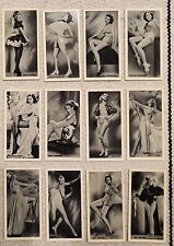 1938 ABDULLA & CO  BEAUTIES OF TO-DAY COMPLETE SET OF 50 picture