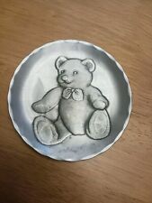 WENDELL AUGUST FORGE COASTER, TEDDY BEAR, ALUMINUM, GROVE CITY PA, VINTAGE picture