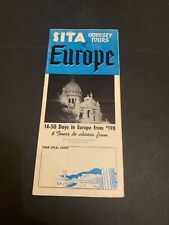 1951 SITA Students International Travel Europe Odyssey Tour Travel Brochure picture