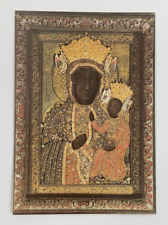 Picture of Our Lady of Jasna Gora Adorened Diamond Robe Czestochowa Postcard picture