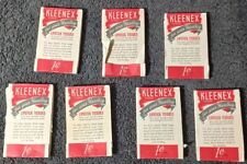 1940’s Vintage Kleenex Lipstick Tissues Baby Ruth Advertisement Cookie Recipe  picture