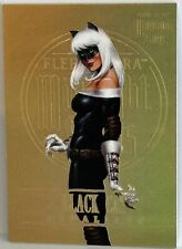 2023 Fleer Ultra Marvel Midnight Sons Black Cat Gold Medallion Card 15/200 picture