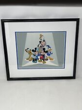 Walt Disney THE FABULOUS FIVE Sericel Limited Edition Size 5000 Framed w.Matting picture
