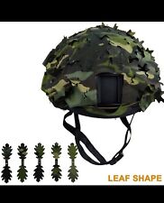 Adjustable 3d Leafy Multicam Tropic Combat Helmet Scrim Cover picture
