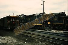 Vtg 1975 Train Slide B&O Baltimore & Ohio Engines X7H137 picture