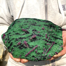 2.8lb Amazing Large Ruby Zoisite Gemstone Natural Mineral Rough Display Specimen picture