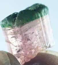 6.30 CT Natural Terminated Bi Color TOURMALINE Transparent Crystal From Afg picture