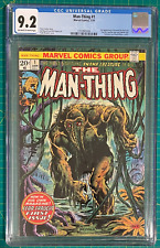 Man-Thing #1 1974 CGC 9.2 OW/W, 2nd Howard the Duck, 1st Self-Titled Series WWBN picture