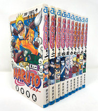 NARUTO Comics All 1st Print Edition Vol.1~10 Masashi Kishimoto Jump Manga Japan picture