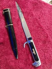 Vint ww2 italian dagger militaria ww1 fascist knife sword Rare W/case WWII 1930' picture