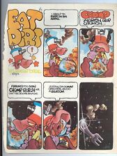double sided Dead Bode, Vaughn Bode's Comic strip magazine 10.5x8 1972 picture