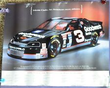 1995 Chevy Monte Carlo Dale Earnhardt #3 Nascar Two Sided Poster 17” x 22” picture