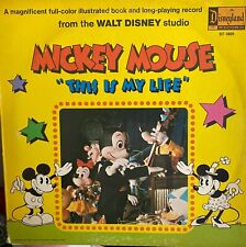 VINTAGE Mickey Mouse This Is My Life 1971 Disneyland Records Vinyl LP ST 3805 picture
