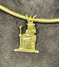 Marvelous Egyptian ISIS goddess of healing and magic wearing Hathor's sun disc picture