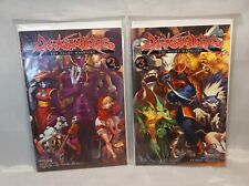 Lot 2 Darkstalkers Night Warriors 2A 3A Udon Capcom Comic Chong 2010 NM picture