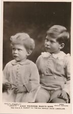 Mary British Princess Royal's Sons Real Photo Postcard rppc picture