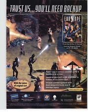 Farscape: The Game PC 2002 Video Game Print Ad/Poster Art Official Advertisement picture