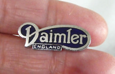 Vintage DAIMLER ENGLAND Enamel Pin Badge Made by FIRMAN of LONDON picture