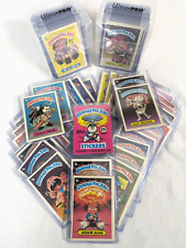 1985 Topps Garbage Pail Kids 1 Complete 82 Sticker Card 1ST SERIES Set GPK OS1 picture