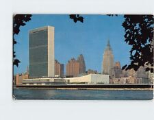Postcard United Nations Headquarters from across the East River New York USA picture
