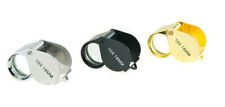 3 Pc 10x18MM Jewelers Loupe Set - Silver, Gold, Black Plated picture