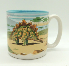 Vintage Dinosaur Mug Stegosaurus 1988 Smithsonian Institution Potpourri Press picture