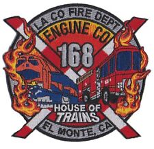 LA County Station 168 House of Trains NEW - 2023 Design Fire Patch . picture