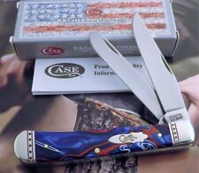 2020 Case XX CA25399 TB10254 SS SFO 10-DOT Patriotic Kirinite Trapper Knife picture