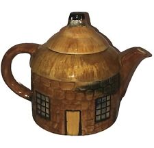 Antique Cottage England Teapot Adorable Ceramic ￼nice picture