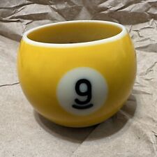 CUSTOM POOL BALL SHOT GLASS -  YOU CHOOSE PHOTO THAT GOES INSIDE picture