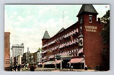 Rochester NY-New York, Osburn House, Main Street, Vintage Postcard picture