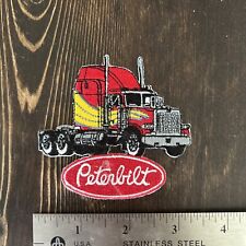Vintage PETERBILT SEMI TRUCK Patch - Trucker / Freight / Tractor Truck PATCH picture