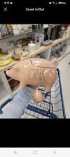 Rae Dunn OINK Pink Pig Cookie Candy Canister Jar Farmhouse Curly Tail Piggy picture