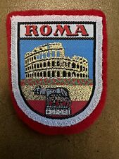 Roma Italy Coliseum Vintage Patch picture