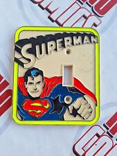 Vintage Superman Light Switch Cover Plate 1976  picture