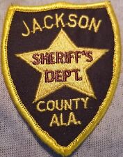 AL Vintage Jackson County Alabama Sheriff Patch picture