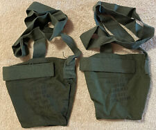 Vintage 1966 Military Shoulder Bag Green Small Army Bag 7.62 MM Linked Blank M82 picture