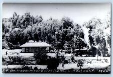 c1900 South Pacific Railroad Train Depot Mound City Lomalinda California Postcar picture