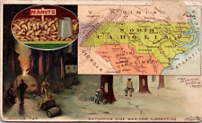 1889 Arbuckle's Ariosa Coffee Advertising Trade Card No 76 North Carolina Peanut picture