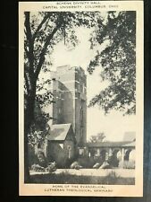 Vintage Postcard 1915-1930 Schenk Divinity Hall Capital Univ. Columbus Ohio (OH) picture