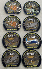 Lot Of 8 Edwards AFB BOEING AVIATION TEST & EVALUATION BTE BEST IN TEST Patch picture