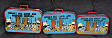 Rare 3 Piece SET -1983 Lucas Wicket Ewok Star Wars Original suitcase Bag Luggage picture
