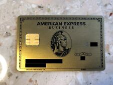 American Express Business Gold Metal Card AmEx JP picture