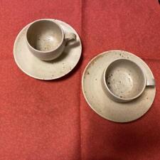 Japanese Pottery of Shigaraki Cup*2 (8cm/3.14