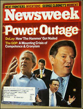 10/10/2005 Newsweek Magazine George W. Bush Tom DeLay Hurricane Katrina GOP picture