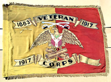 RARE WW1 US Army Regimental Battle Flag 1883-1917 Mexican Conflict European War picture