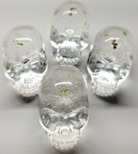 Small Real Alaskan Gold in Skull gemstone rock specimens .68